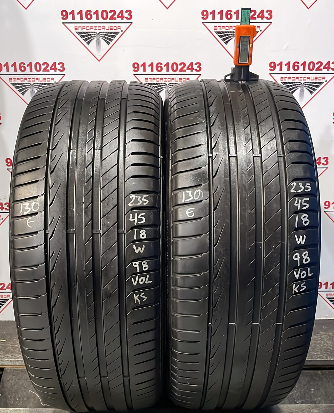 PIRELLI CINTURATO P7 USADO  235/45 R18 98 W